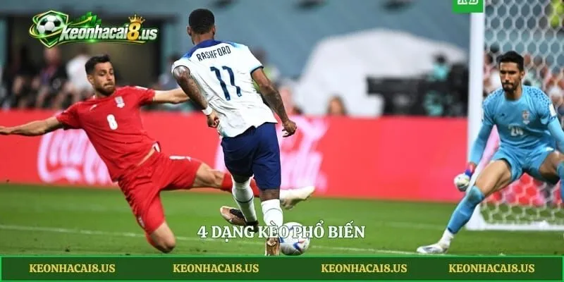 4 dạng kèo phổ biến