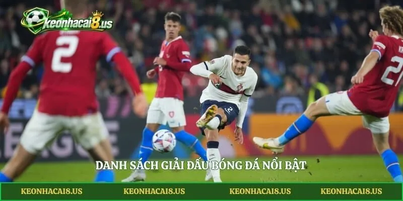 Danh sách giải đấu bóng đá nổi bật